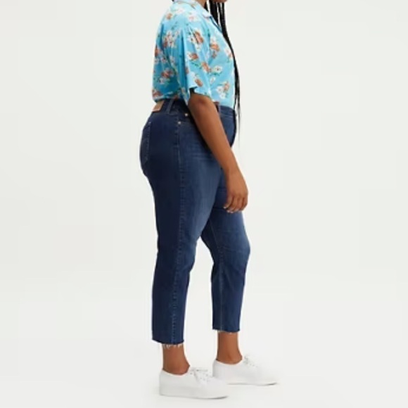 Levi’s Wedgie Skinny Jeans Hit The Brakes Medium Wash - Picture 3 of 14